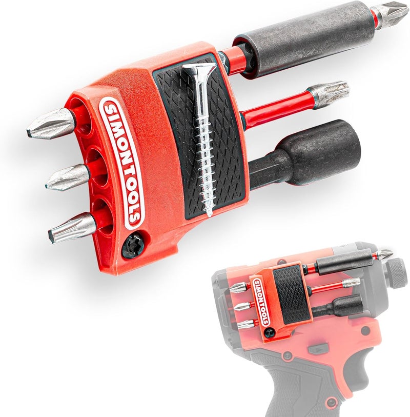 Simon tools Magnetic Bit Holder for Milwaukee M12 Impact Driver & Drill - Milwaukee Bit Holder for M12 - Image 1
